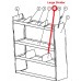 Shelving Dividers for Middle/Bottom Tray